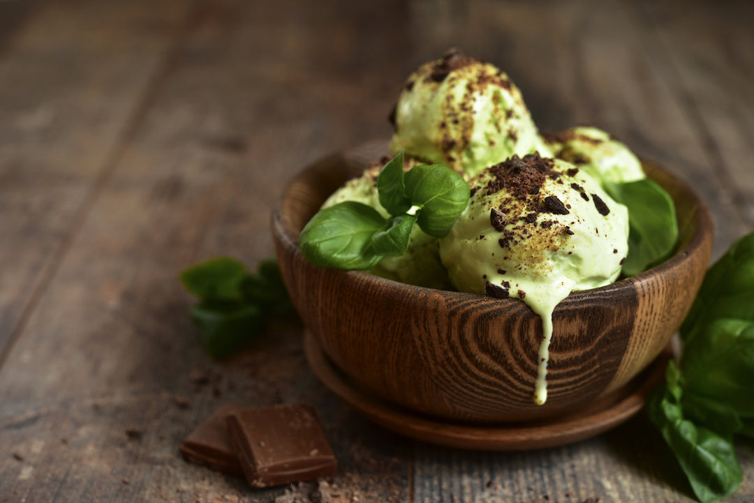 Lactation Mint Chip Nice Cream