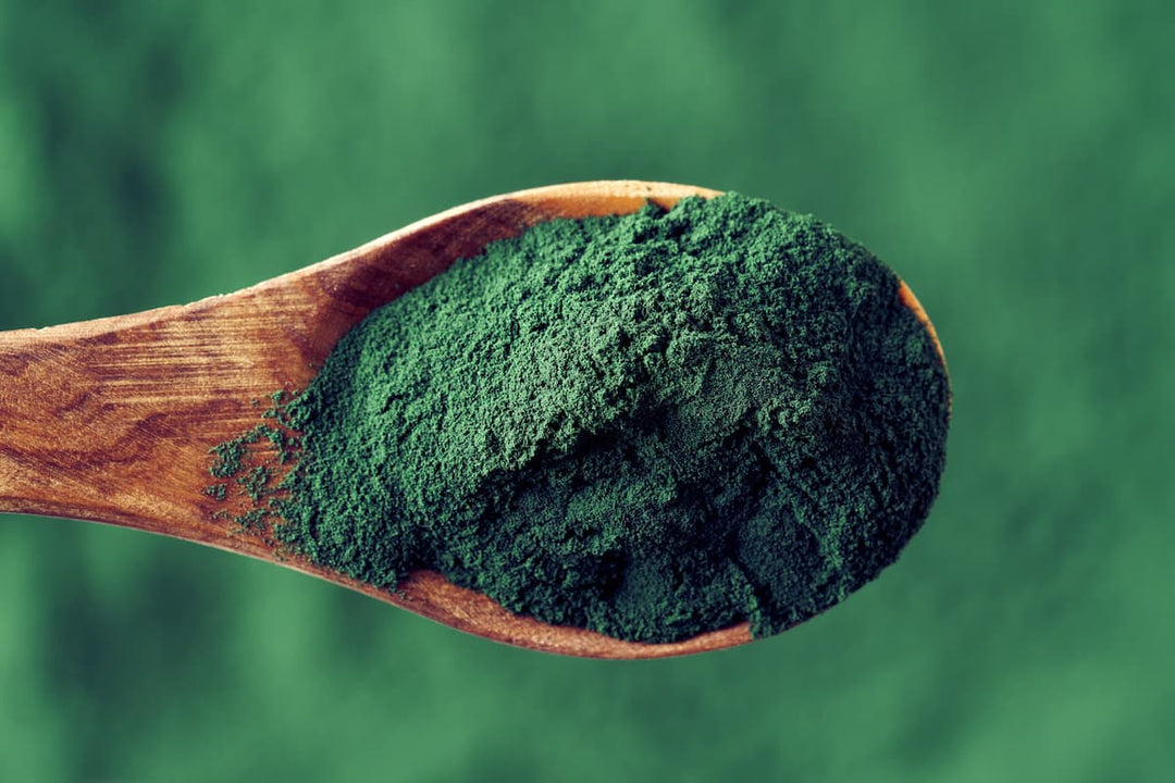 cracked cell wall chlorella & spirulina