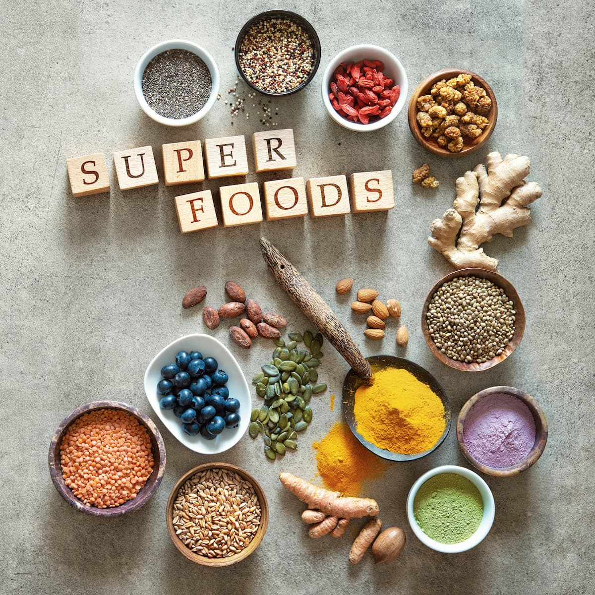 organic greens & non-gmo superfoods